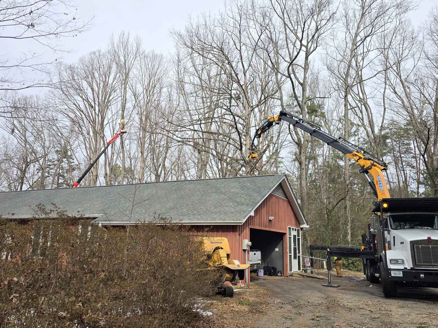 Mullinax Tree Service working in Liberty, SC
