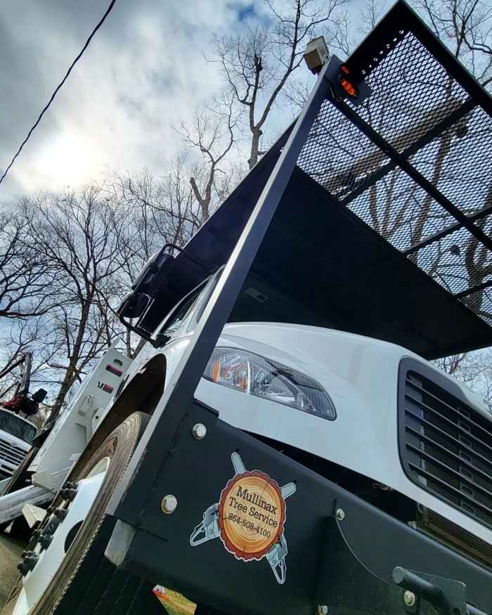 Mullinax Tree Service at work