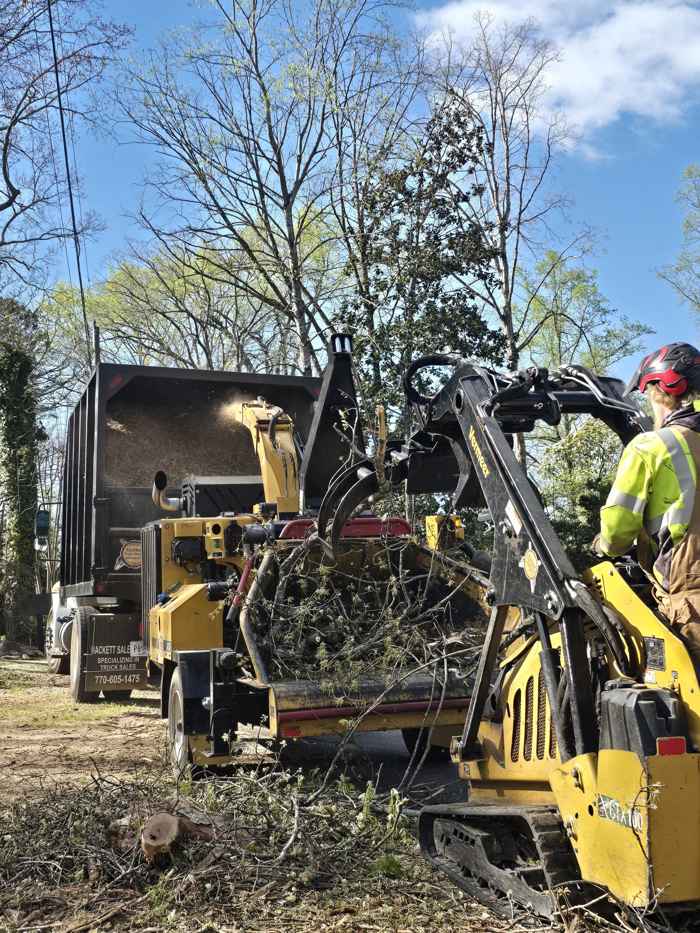 Mullinax Tree Service at work
